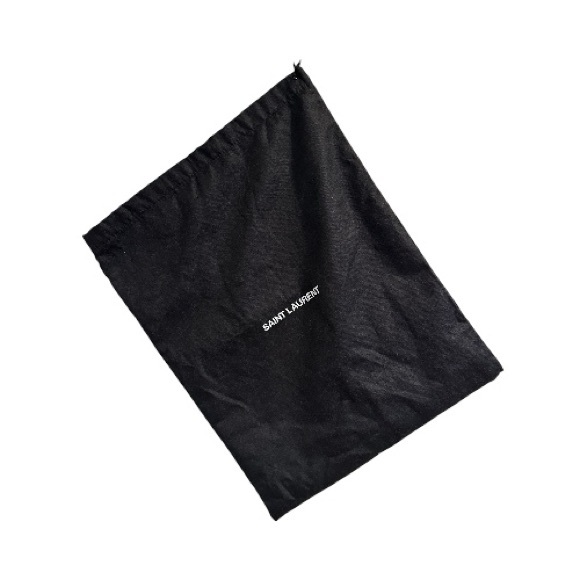 Saint Laurent Handbags - Saint Laurent Black Drawstring Dust Bag